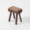 Wooden Stool by Mobichalet, 1950s, Image 1
