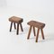 Wooden Stool by Mobichalet, 1950s, Image 13
