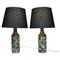 Ceramic Table Lamps attributed to Bruno Karlsson for Ego, Sweden, 1970s, Set of 2 1
