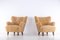 Laila Armchairs in Sheepskin by Ilmari Lappalainen for Asko, 1950s, Set of 2, Image 8