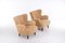 Laila Armchairs in Sheepskin by Ilmari Lappalainen for Asko, 1950s, Set of 2 3