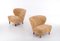 Easy Chairs by Ab Erik Eks Carpentry Factory, 1940s, Set of 2 2