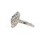 Art Deco Stil Ring aus 900 Platin mit Diamanten und Saphiren 4