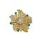 Gold 18K Ring with Seventy-Seven Diamonds and Five Emeralds, 2000s, Image 2