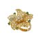 Anello in oro 18 carati con settantasette diamanti e cinque smeraldi, inizio XXI secolo, Immagine 1