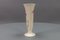 Vase en Porcelaine Blanche avec Oeillet Rose en Plumes par Hutschenreuther, Allemagne, 1950s 8