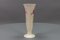 Vase en Porcelaine Blanche avec Oeillet Rose en Plumes par Hutschenreuther, Allemagne, 1950s 4