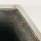Portaombrelli in metallo satinato nero con bordo in acciaio, anni '60, Immagine 8