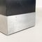 Black Satin Metal Umbrella Stand with Steel Rim, 1960s, Image 12