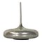 Italian Pewter Vase or Centerpiece with Tapered Shape, 1960s 1