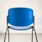 Italian DSC Chairs in Beech and Metal attributed to Giancarlo Piretti for Castelli / Anonima Castelli, 1965, Set of 4, Image 8