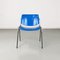 Italian DSC Chairs in Beech and Metal attributed to Giancarlo Piretti for Castelli / Anonima Castelli, 1965, Set of 4, Image 5