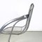 Italienischer Moderner Stuhl aus gebogenem verchromtem Stahlrohr, 1970er 6