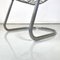 Italian Modern Chair in Curved Tubular Chromed Steel, 1970s, Image 11