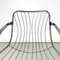 Italienischer Moderner Stuhl aus gebogenem verchromtem Stahlrohr, 1970er 7
