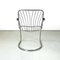 Italian Modern Chair in Curved Tubular Chromed Steel, 1970s, Image 4