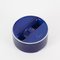 Cobalt Blue Ceramic Ashtray by Angelo Mangiarotti for Brambilla, 1960s 13