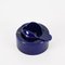 Kobaltblauer Aschenbecher aus Keramik von Angelo Mangiarotti für Brambilla, 1960er 4