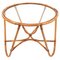 Mid-Century Round Coffee Table in Bamboo, 1960s, Image 1