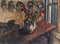 Marcel Saint-Jean, Mesa de cocina con flores, Pintura al óleo sobre lienzo, Mediados del siglo XX, Enmarcado, Imagen 2