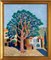 André Michel Lwoff, Southern France Landscape, Oil Painting on Canvas, 1978, Framed 7