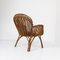 Vintage Bamboo Armchair, 1950s, Image 5