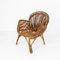 Vintage Bamboo Armchair, 1950s 1