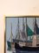 Green Sails, 1950s, Oil Painting, Framed 5