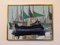 Green Sails, 1950s, Oil Painting, Framed 1