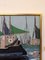 Green Sails, 1950s, Oil Painting, Framed 7