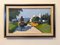 Rider on the Road, 1950s, Oil Painting, Framed 1