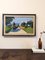Rider on the Road, 1950s, Oil Painting, Framed 2