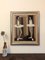 Bailarinas modernistas, años 50, pintura al óleo, enmarcado, Imagen 2