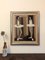 Modernist Ballerinas, 1950s, Oil Painting, Framed 2