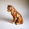 Italienische Vintage Keramik Leopard Skulpturen, 1950er, 2er Set 11