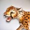 Italienische Vintage Keramik Leopard Skulpturen, 1950er, 2er Set 5