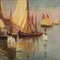 Italian Artist, Seascape, 1926, Oil on Canvas, Framed, Image 15