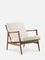 Stefan Lounge Chair in Cream Cord and Dark Wood, 2023 3