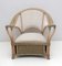 Mid-Century Modern Italian Rattan and Wicker Two Armchairs and Sofa, 1979, Set of 3 10