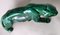 French Art Deco Green Glazed Ceramic Panther in the style of Saint Clement, 1930s 5