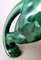 French Art Deco Green Glazed Ceramic Panther in the style of Saint Clement, 1930s 12
