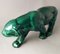 French Art Deco Green Glazed Ceramic Panther in the style of Saint Clement, 1930s 6