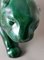 French Art Deco Green Glazed Ceramic Panther in the style of Saint Clement, 1930s 13