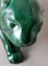 French Art Deco Green Glazed Ceramic Panther in the style of Saint Clement, 1930s, Image 13