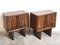 Art Deco Bedside Tables, Italy, 1940s, Set of 2 6