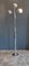Lampada da terra regolabile in metallo cromato di Reggiani, Italia, anni '70, Immagine 3