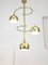 Mid-Century Italian Brass Chandelier, 1960s, Image 10