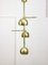 Mid-Century Italian Brass Chandelier, 1960s, Image 14