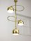 Mid-Century Italian Brass Chandelier, 1960s, Image 3