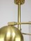 Mid-Century Italian Brass Chandelier, 1960s, Image 5